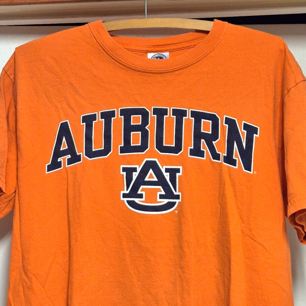 Auburn University Vibrant Orange Graphic Tee